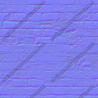 Seamless Textures of Wall Bricks + Normal & Bump Mapping